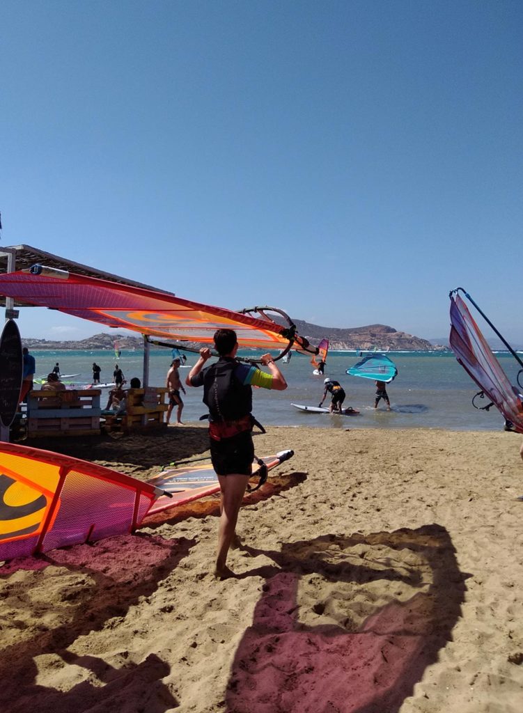 laguna flisvos sport club windsurf center greece naxos neipryde rrd test center