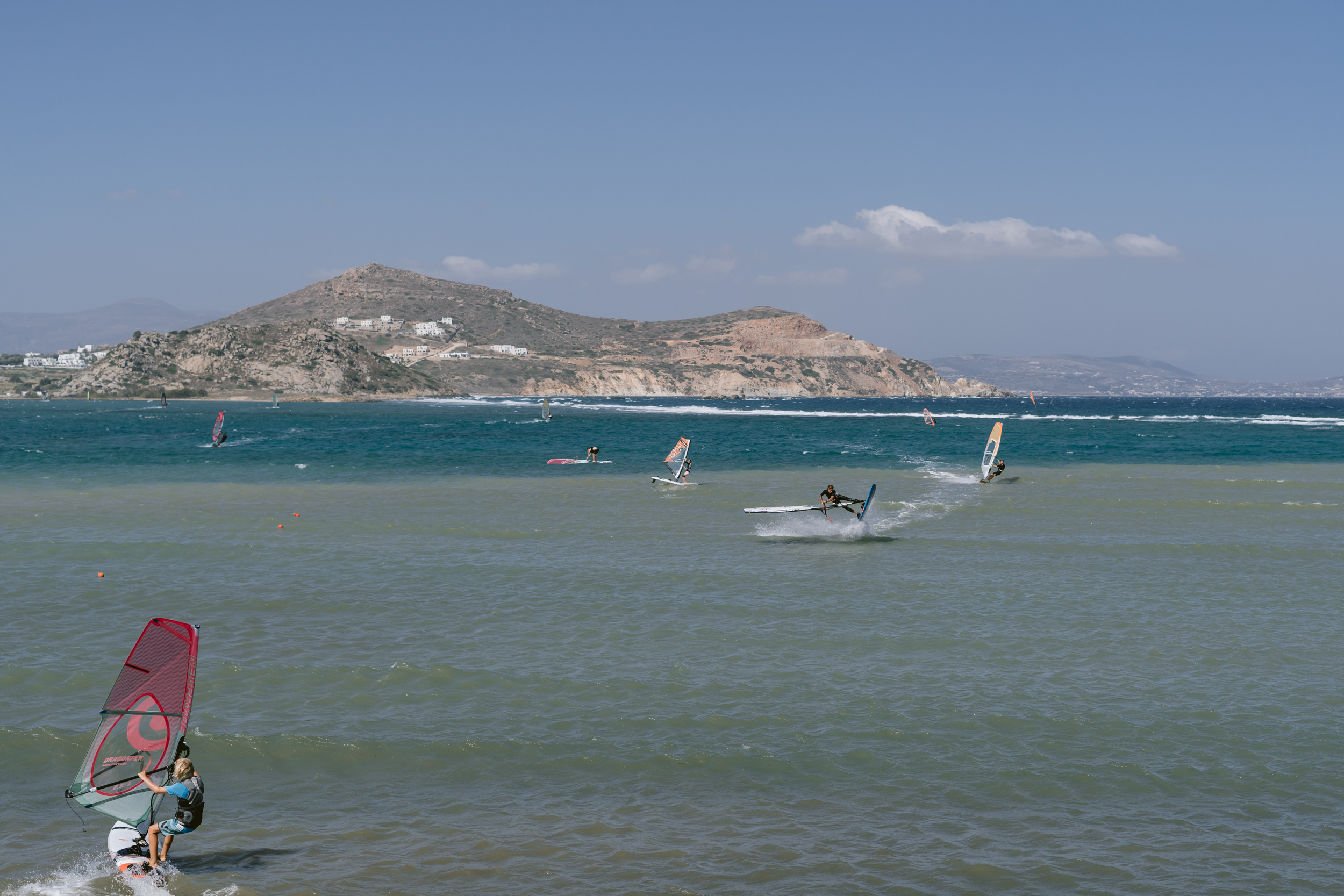 flisvos sportclub laguna windsurfcenter naxos greece rrd test center wavespot